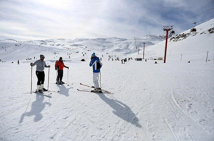 سپیدان؛ قطب تفریحات زمستانی جنوب ایران