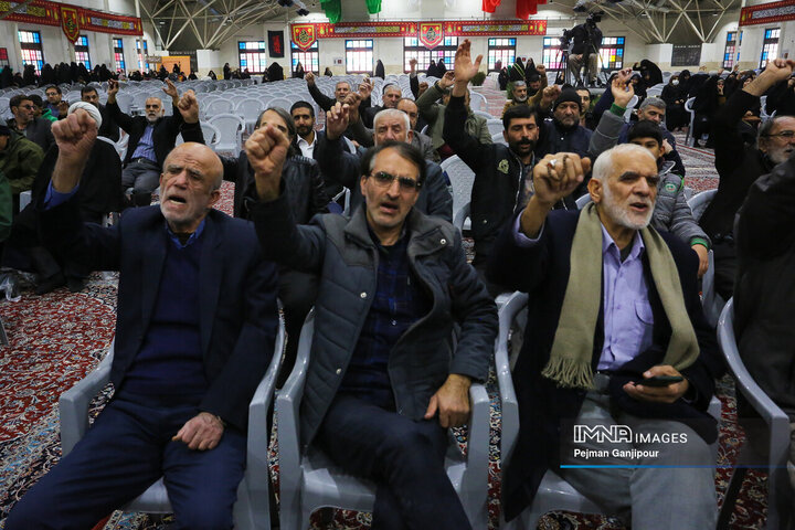 مراسم سالگرد شهادت حاج احمد کاظمی و حاج قاسم سلیمانی