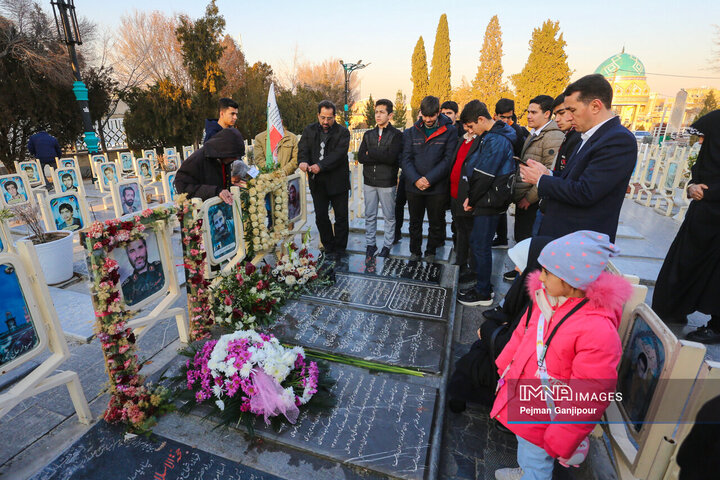 مراسم سالگرد شهادت حاج احمد کاظمی و حاج قاسم سلیمانی
