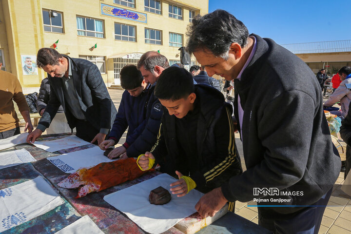 اردوی پدر پسری مدرسه صالحین