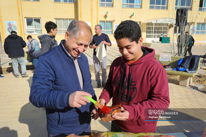 اردوی پدر پسری مدرسه صالحین