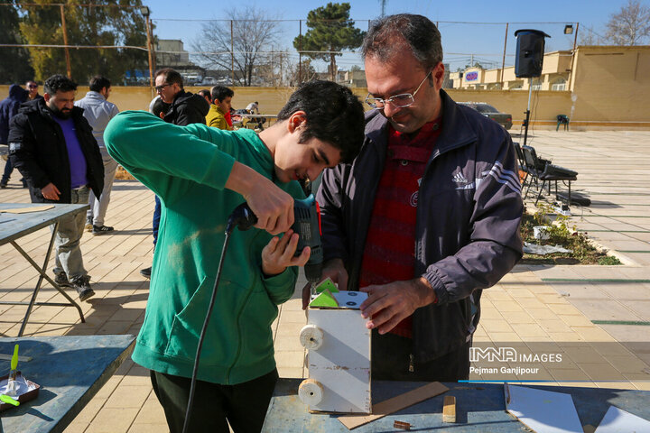 اردوی پدر پسری مدرسه صالحین
