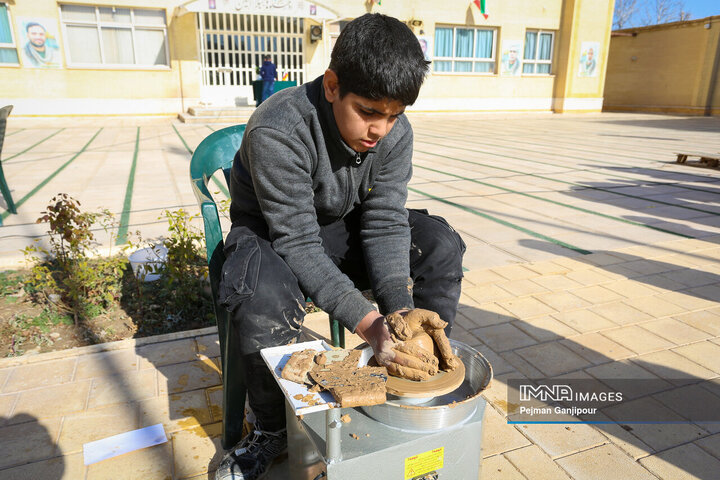 اردوی پدر پسری مدرسه صالحین