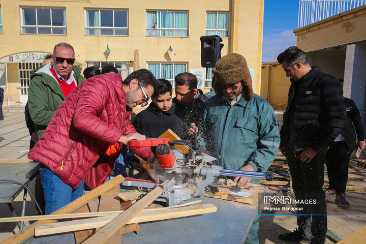 اردوی پدر پسری مدرسه صالحین