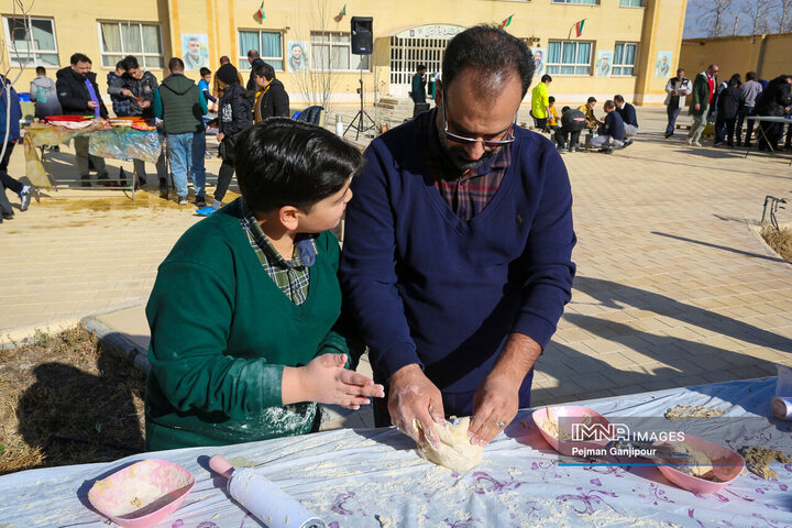 اردوی پدر پسری مدرسه صالحین