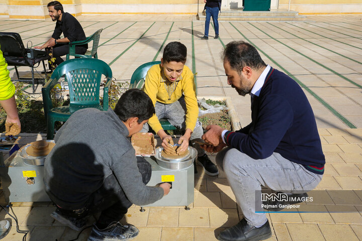 اردوی پدر پسری مدرسه صالحین