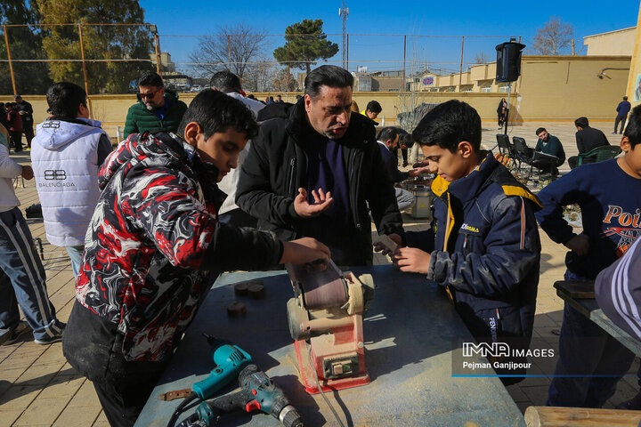 اردوی پدر پسری مدرسه صالحین