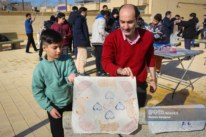 اردوی پدر پسری مدرسه صالحین