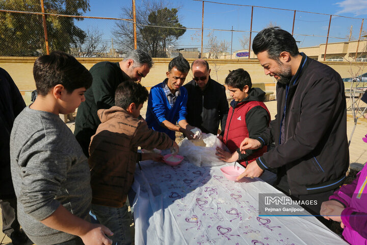 اردوی پدر پسری مدرسه صالحین