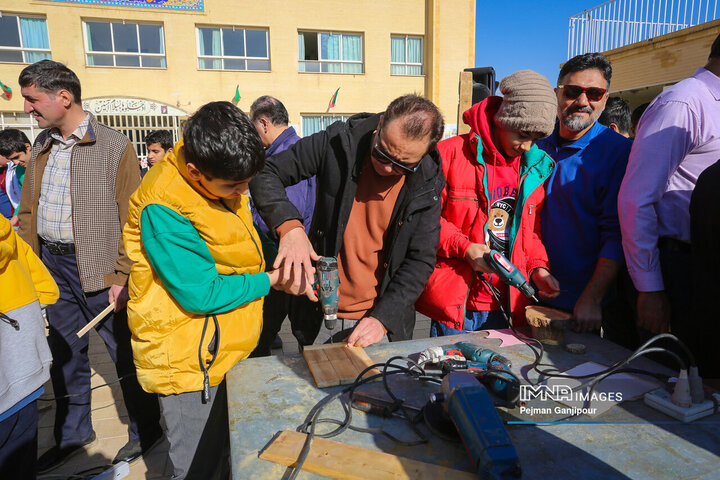 اردوی پدر پسری مدرسه صالحین