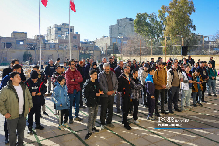 اردوی پدر پسری مدرسه صالحین