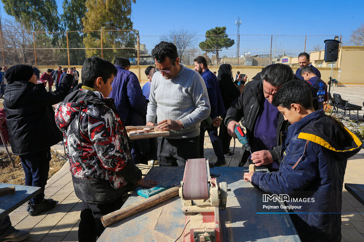 اردوی پدر پسری مدرسه صالحین