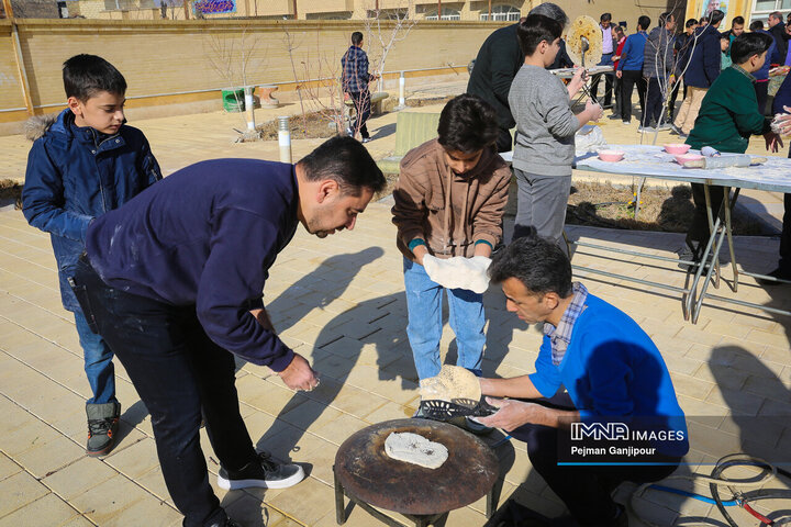 اردوی پدر پسری مدرسه صالحین