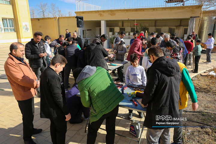 اردوی پدر پسری مدرسه صالحین