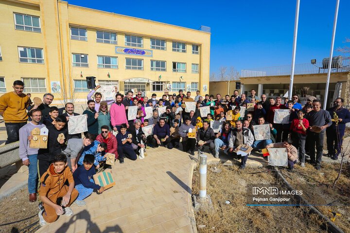 اردوی پدر پسری مدرسه صالحین