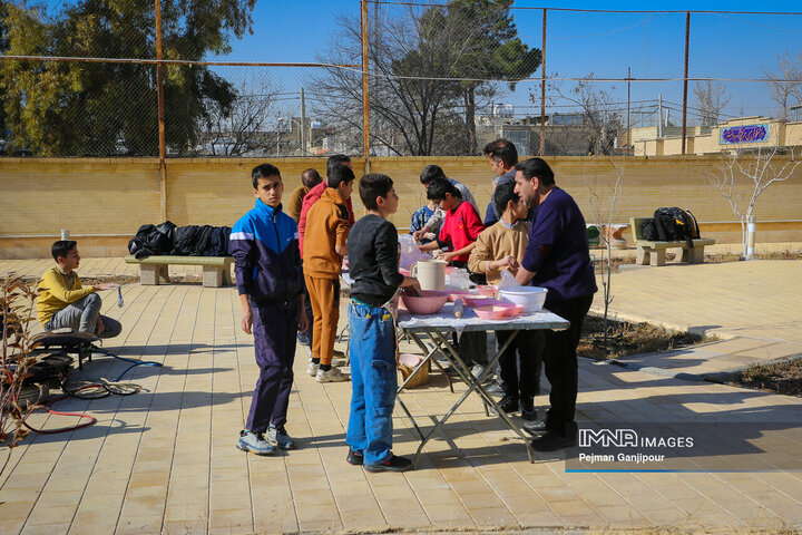 اردوی پدر پسری مدرسه صالحین