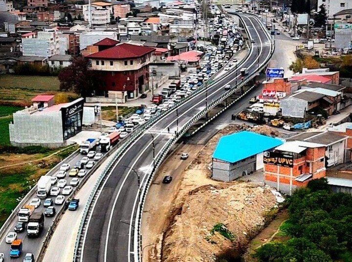 پل سه راه جویبار - ساری مزین به نام امام علی(ع) فردا افتتاح می‌شود