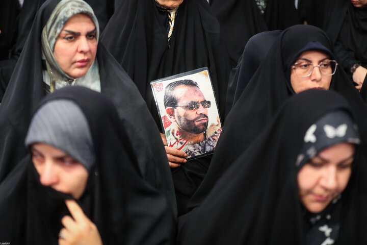 دیدار خانواده شهدای اقتدار با رهبر انقلاب