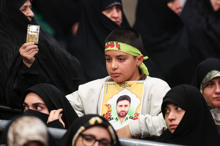 دیدار خانواده شهدای اقتدار با رهبر انقلاب