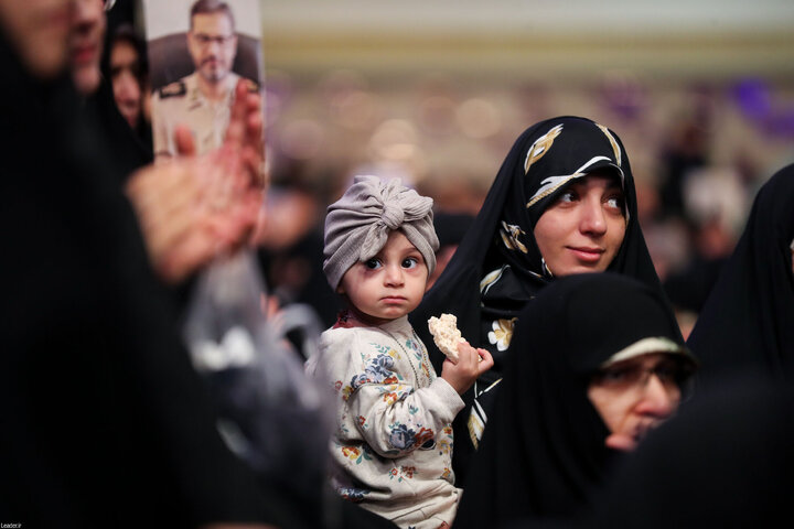 دیدار خانواده شهدای اقتدار با رهبر انقلاب