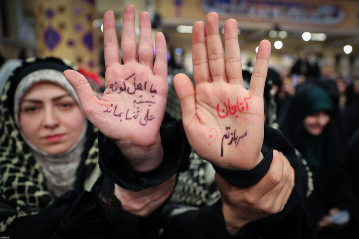 دیدار خانواده شهدای اقتدار با رهبر انقلاب