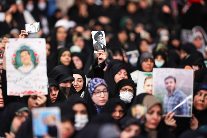 دیدار خانواده شهدای اقتدار با رهبر انقلاب