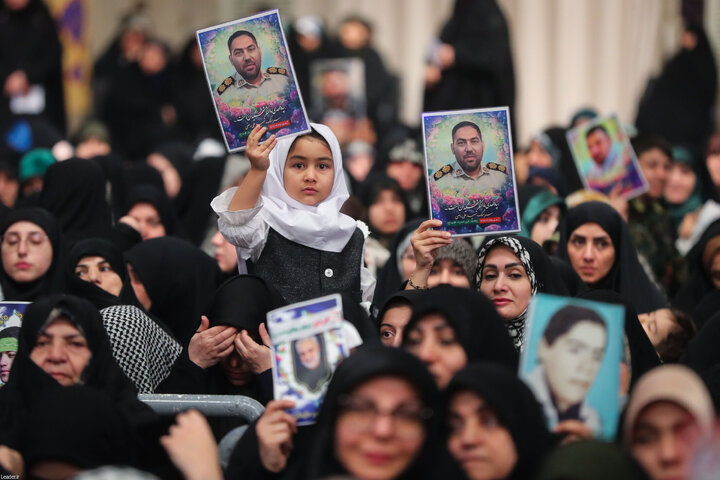 دیدار خانواده شهدای اقتدار با رهبر انقلاب