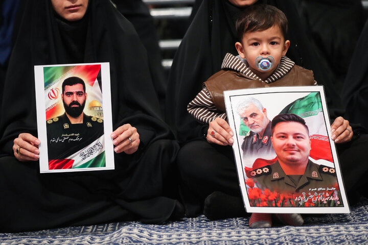 دیدار خانواده شهدای اقتدار با رهبر انقلاب