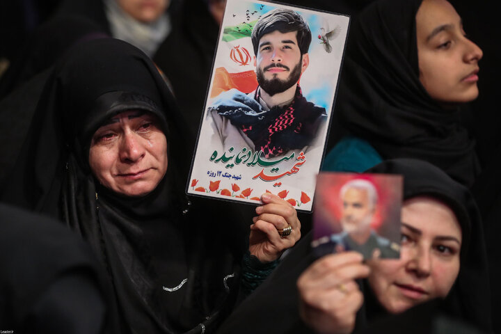 دیدار خانواده شهدای اقتدار با رهبر انقلاب