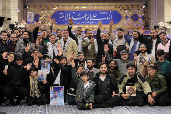 دیدار خانواده شهدای اقتدار با رهبر انقلاب