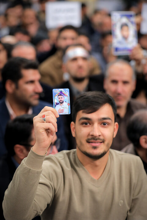 دیدار خانواده شهدای اقتدار با رهبر انقلاب