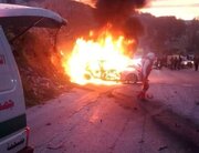 حمله پهپادی رژیم صهیونیستی به یک خودرو در جنوب لبنان + فیلم