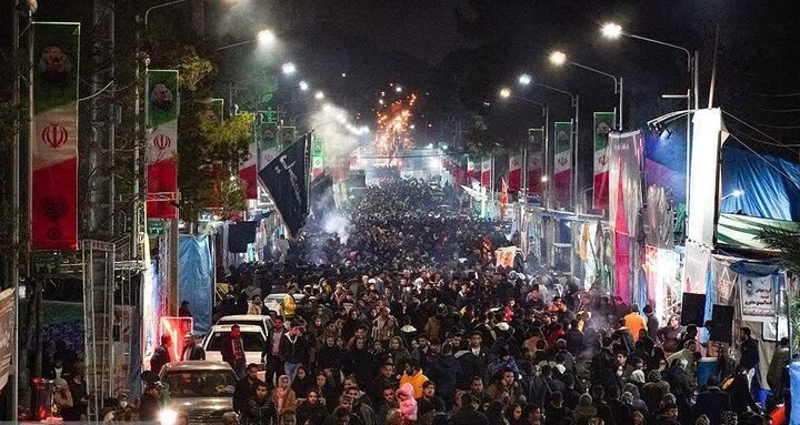 اجتماع نیم‌میلیونی زائران در کرمان به یاد سردار دل‌ها