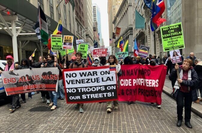 اعتراضات گسترده در شهرهای جهان علیه ربایش مادورو