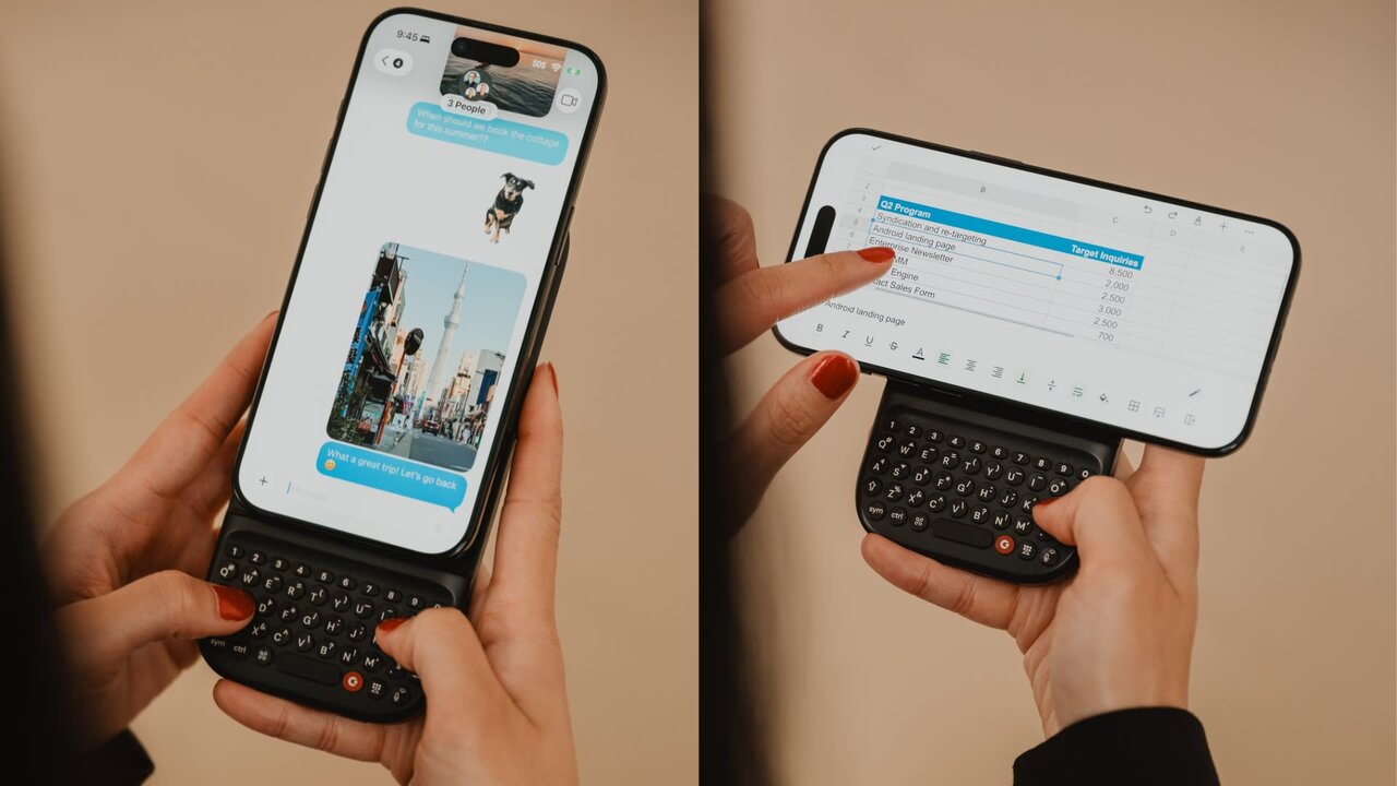 Clicks در CES ۲۰۲۶ نخستین گوشی هوشمند و کیبورد تازه خود را معرفی کرد