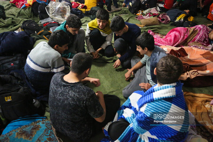 بزرگترین اعتکاف دهه نودی‌ها در مسجد سید اصفهان