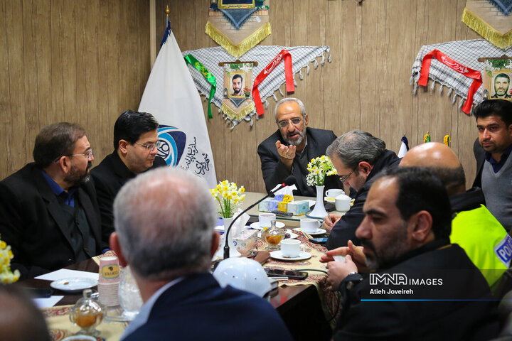 جلسه رسیدگی ساماندهی پایانه‌های مسافربری اصفهان