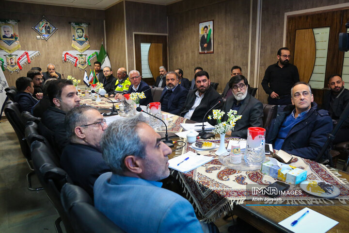 جلسه رسیدگی ساماندهی پایانه‌های مسافربری اصفهان