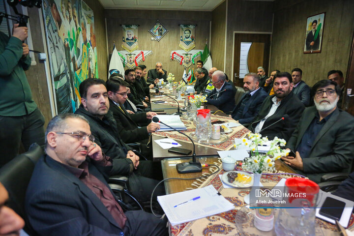 جلسه رسیدگی ساماندهی پایانه‌های مسافربری اصفهان