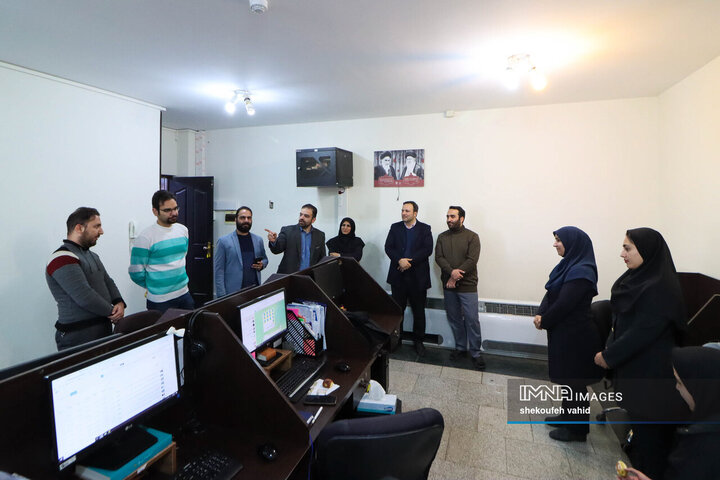 حضور رئیس مرکز پژوهش‌های شورای شهر اصفهان در خبرگزاری ایمنا