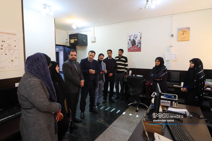 حضور رئیس مرکز پژوهش‌های شورای شهر اصفهان در خبرگزاری ایمنا