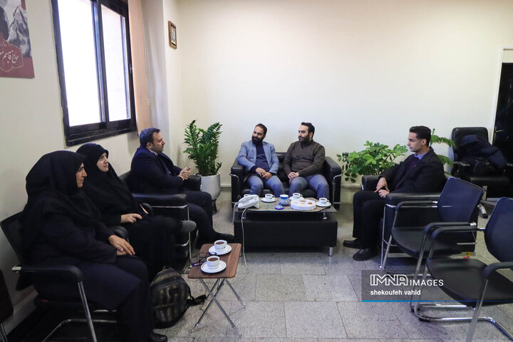 حضور رئیس مرکز پژوهش‌های شورای شهر اصفهان در خبرگزاری ایمنا