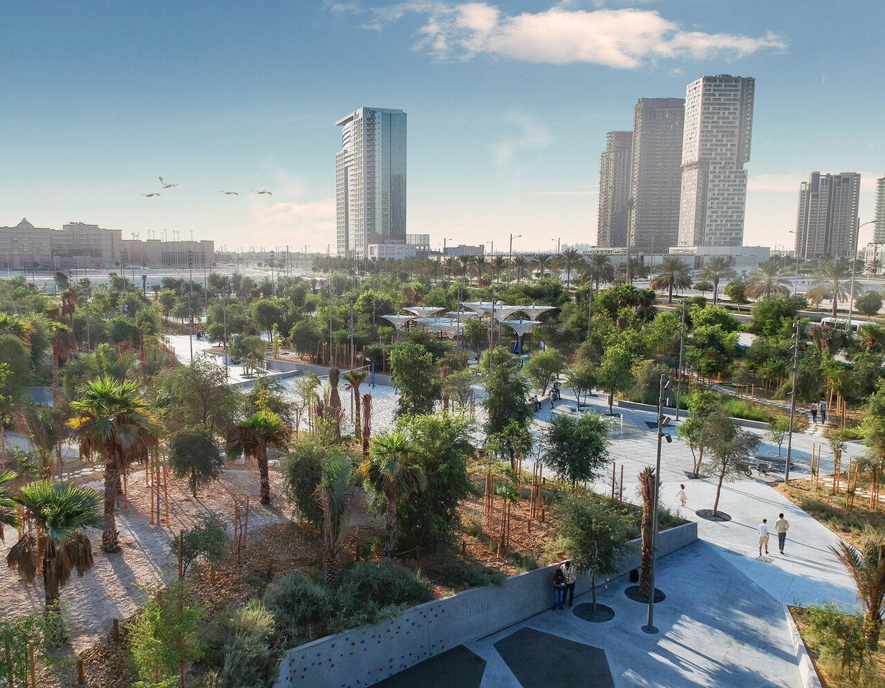 پارکهای مدرن خاورمیانه؛ نوآوری سبز در دل اقلیمهای بیابانی