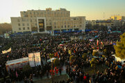 تجمع مردم اصفهان برای اتحاد و همدلی و لبیک به فرمایشات مقام معظم رهبری