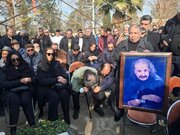 سعید پیردوست به خاک سپرده شد