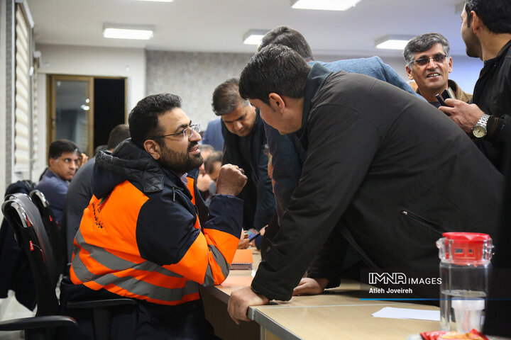 جلسه نهضت پاسخگویی به مطالبات شوراهای اسلامی و دهیاران بخش مرکزی شهرستان اصفهان