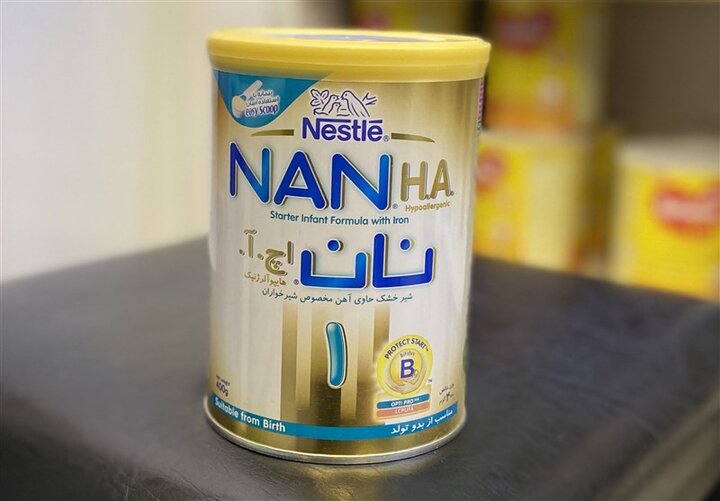 جمع‌آوری برخی انواع شیرخشک‌های وارداتی از بازار ایران