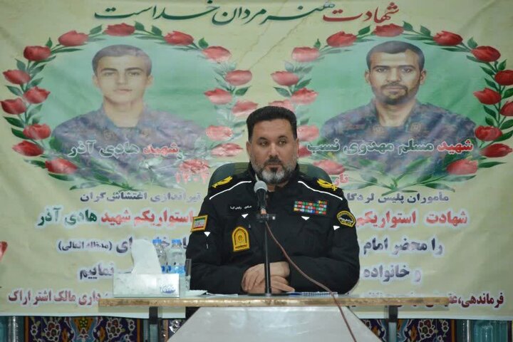 خدمت صادقانه و بی‌وقفه برای تأمین امنیت و آرامش جامعه سرلوحه کار پلیس است