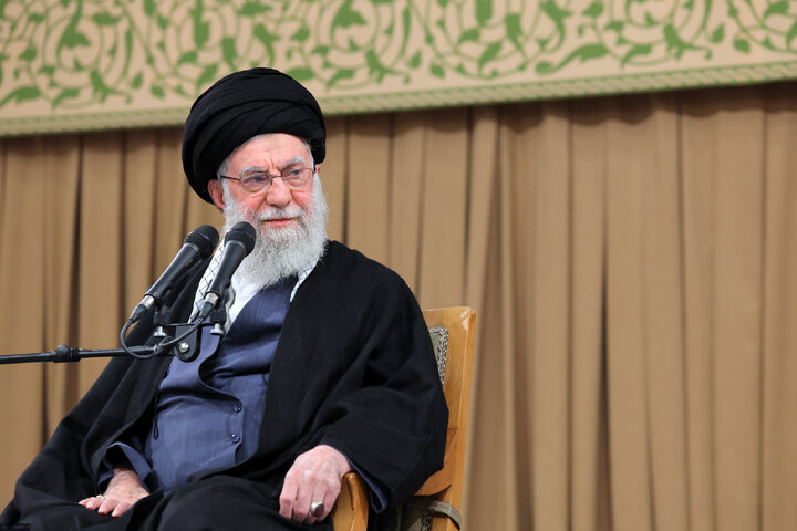 دیدار مردم قم با رهبر انقلاب