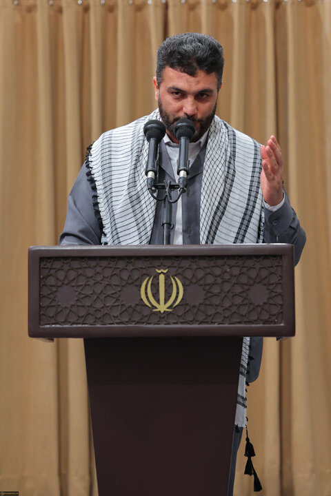 دیدار مردم قم با رهبر انقلاب